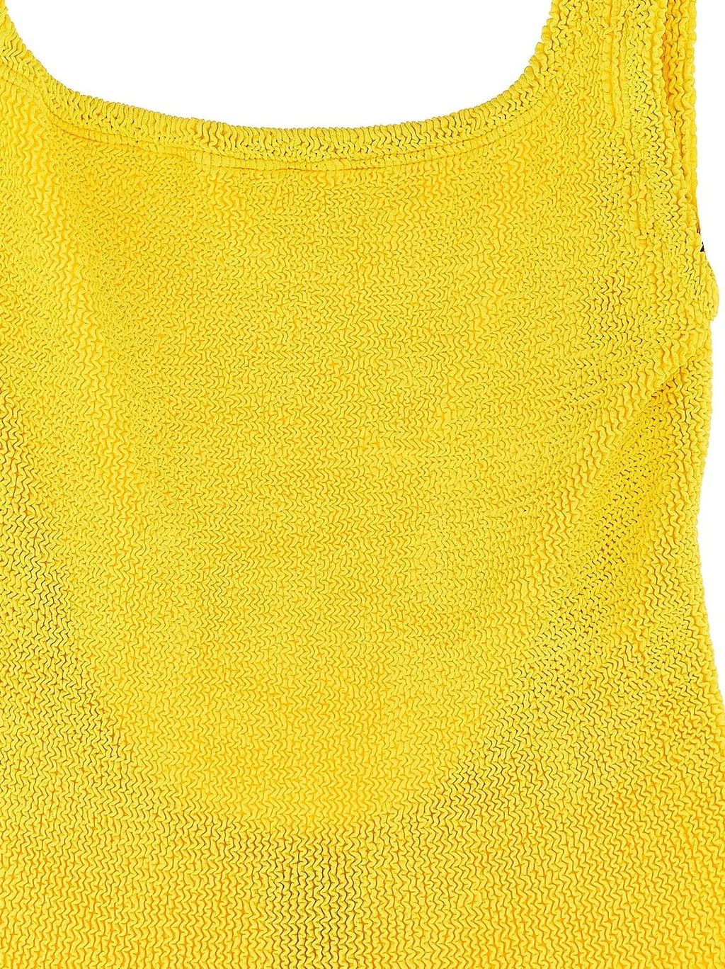 Hunza G Square Neck Crinkle Swimsuit