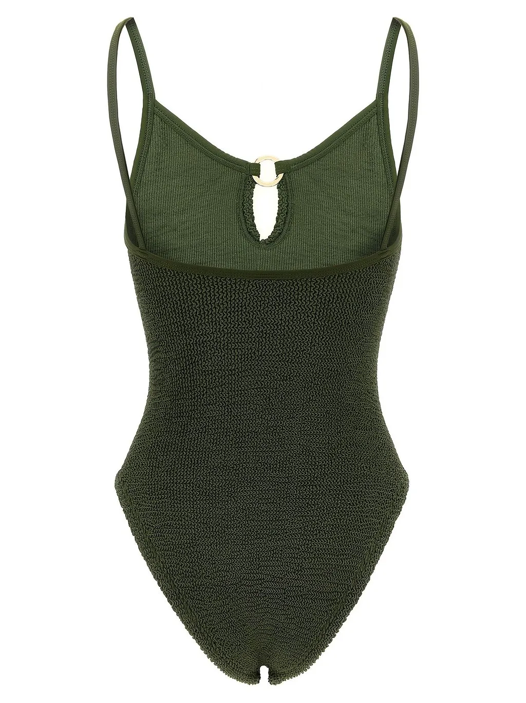 Hunza G Toni Textured One-Piece Swimsuit