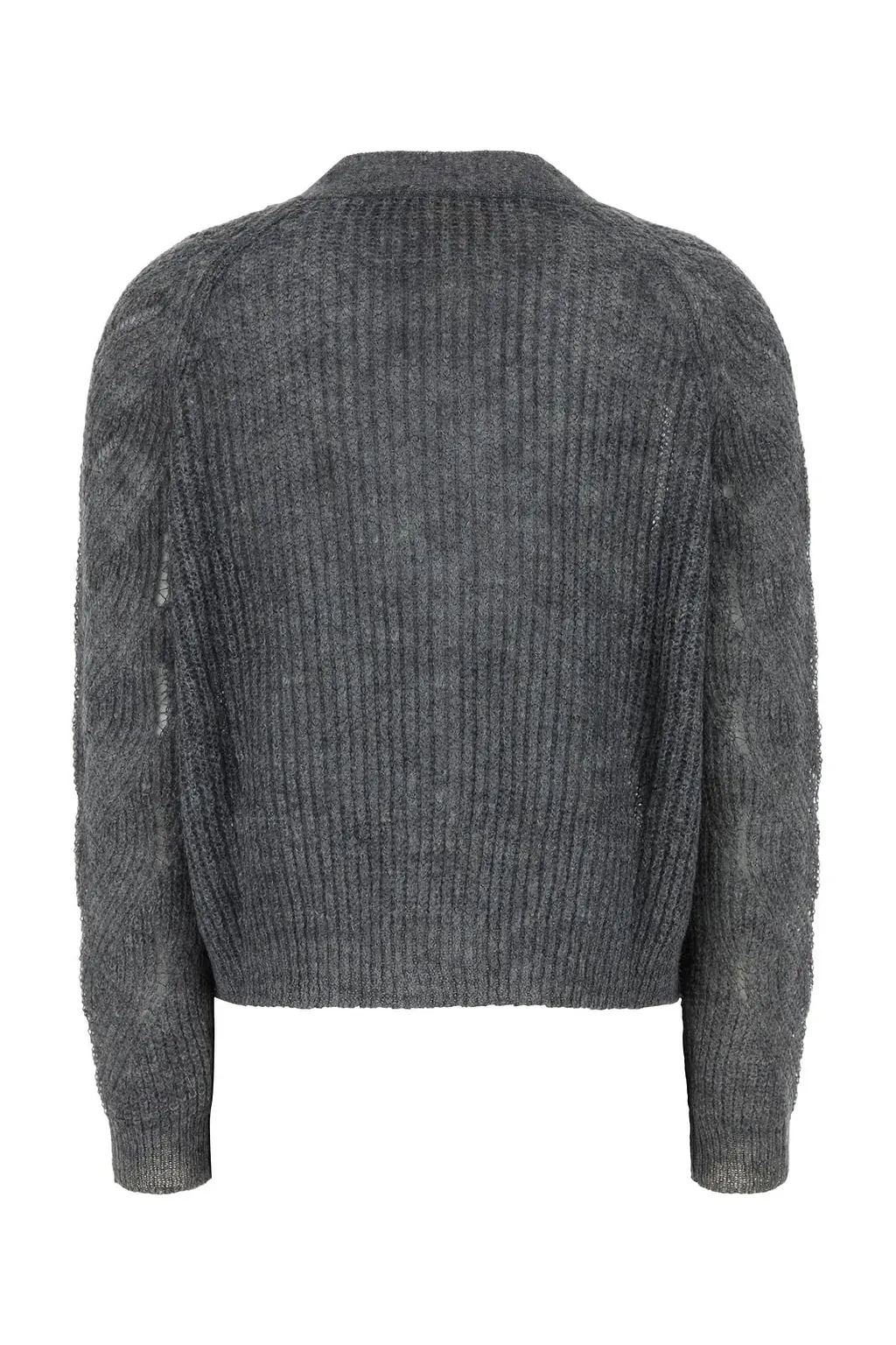 I Blues Buttoned Knit Cardigan