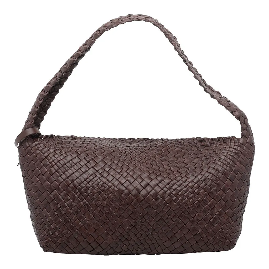 Aura Woven Shoulder Bag