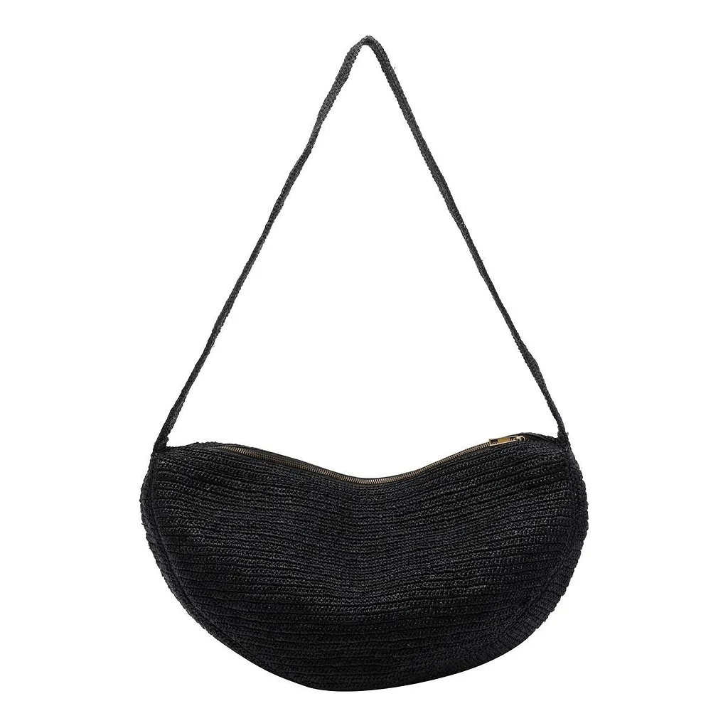 Clip Zipped Shoulder Bag