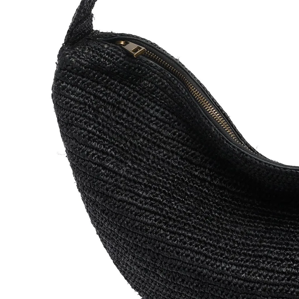 Clip Zipped Shoulder Bag