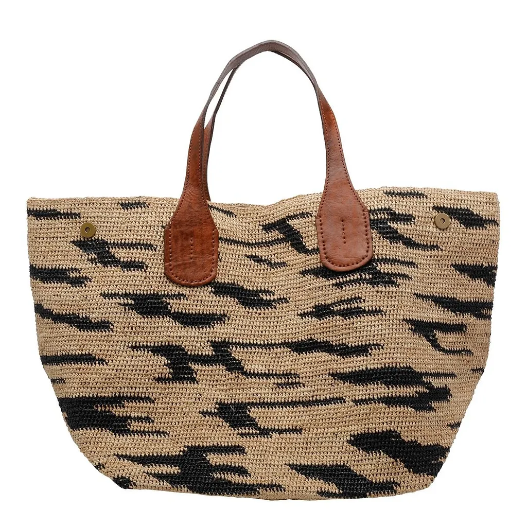 Laza Ii Zebra Pattern Handbag