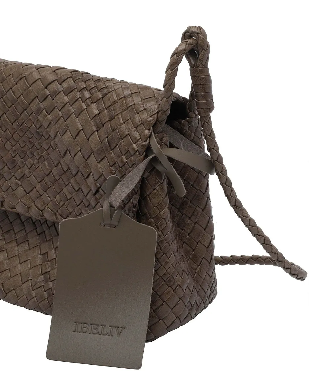 Paris Woven Shoulder Bag