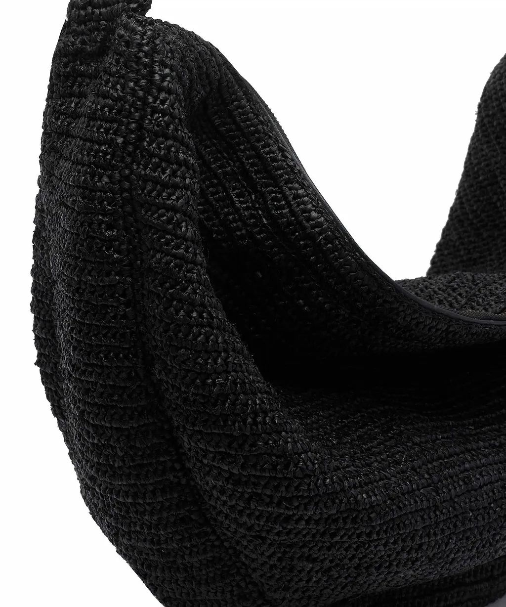 Vibe Woven Zipped Shoulder Bag