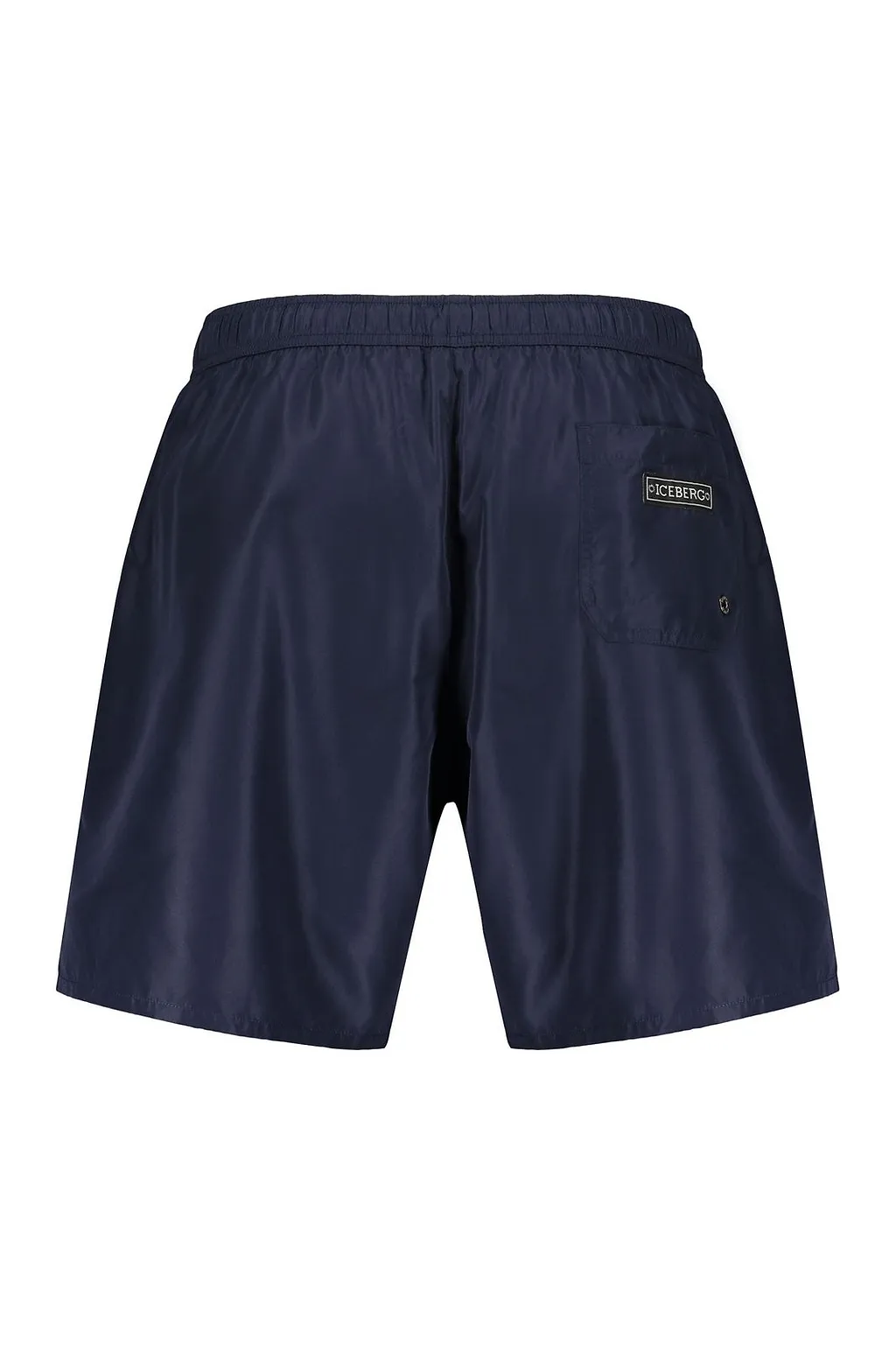 Iceberg Logo Drawstring Swim Shorts