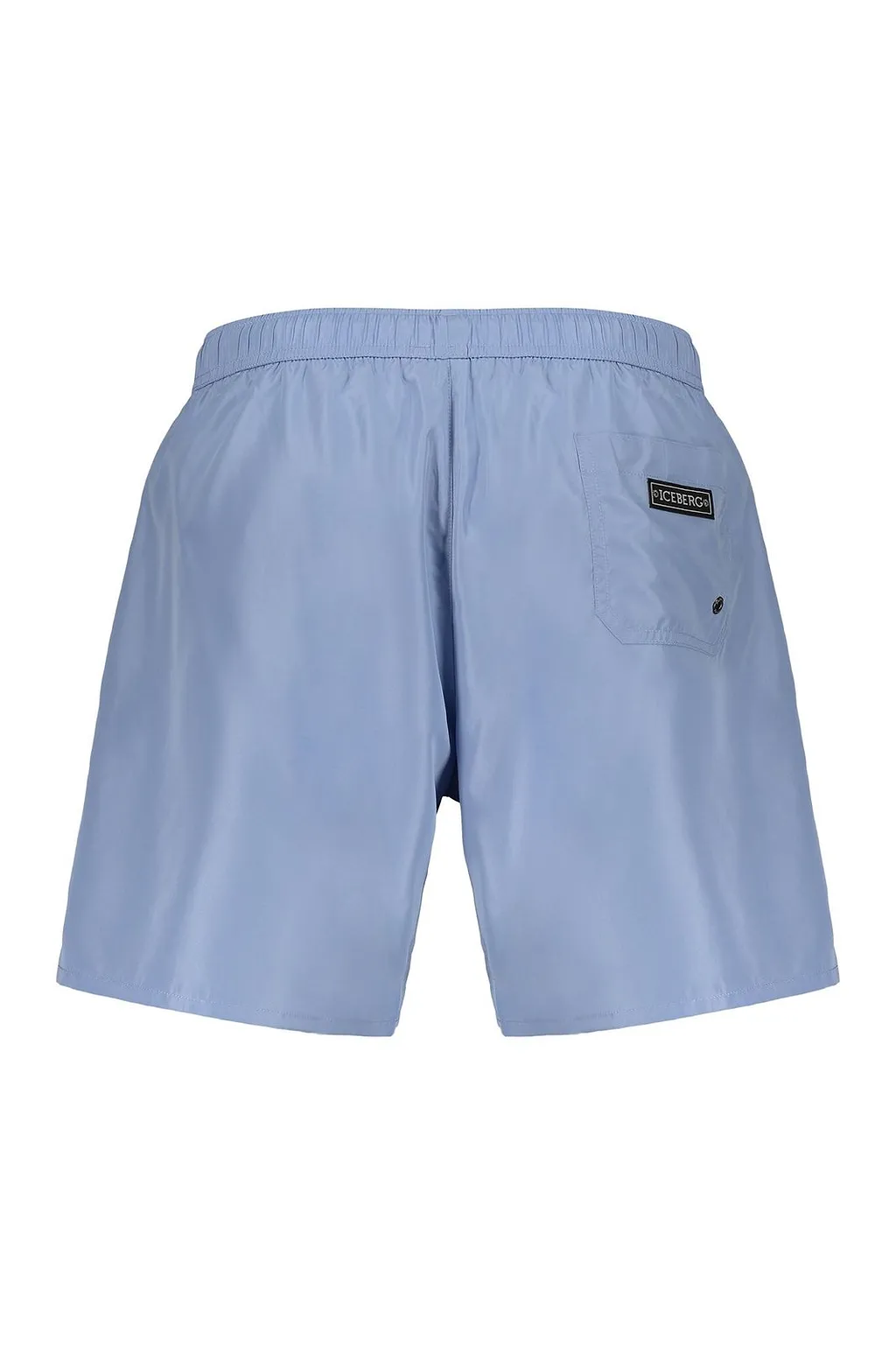Iceberg Logo Drawstring Swim Shorts
