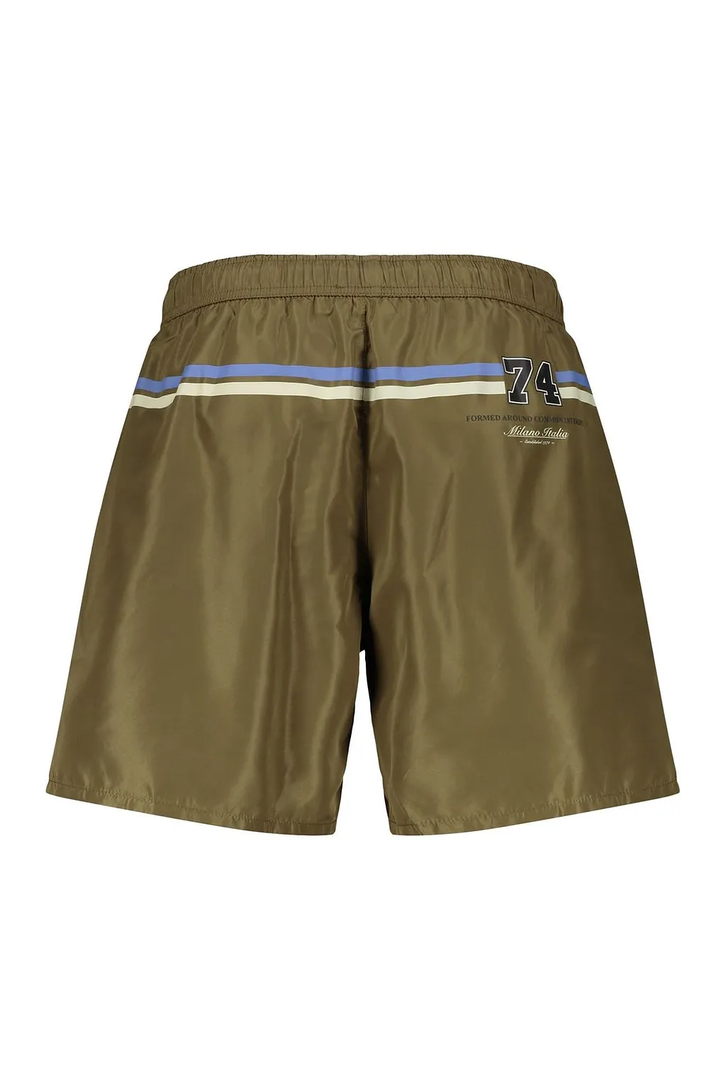 Iceberg Logo Drawstring Swim Shorts
