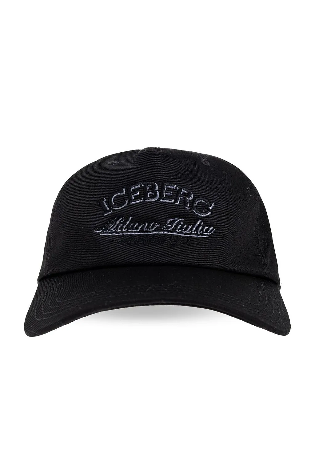 Iceberg Logo Embroidered Baseball Cap