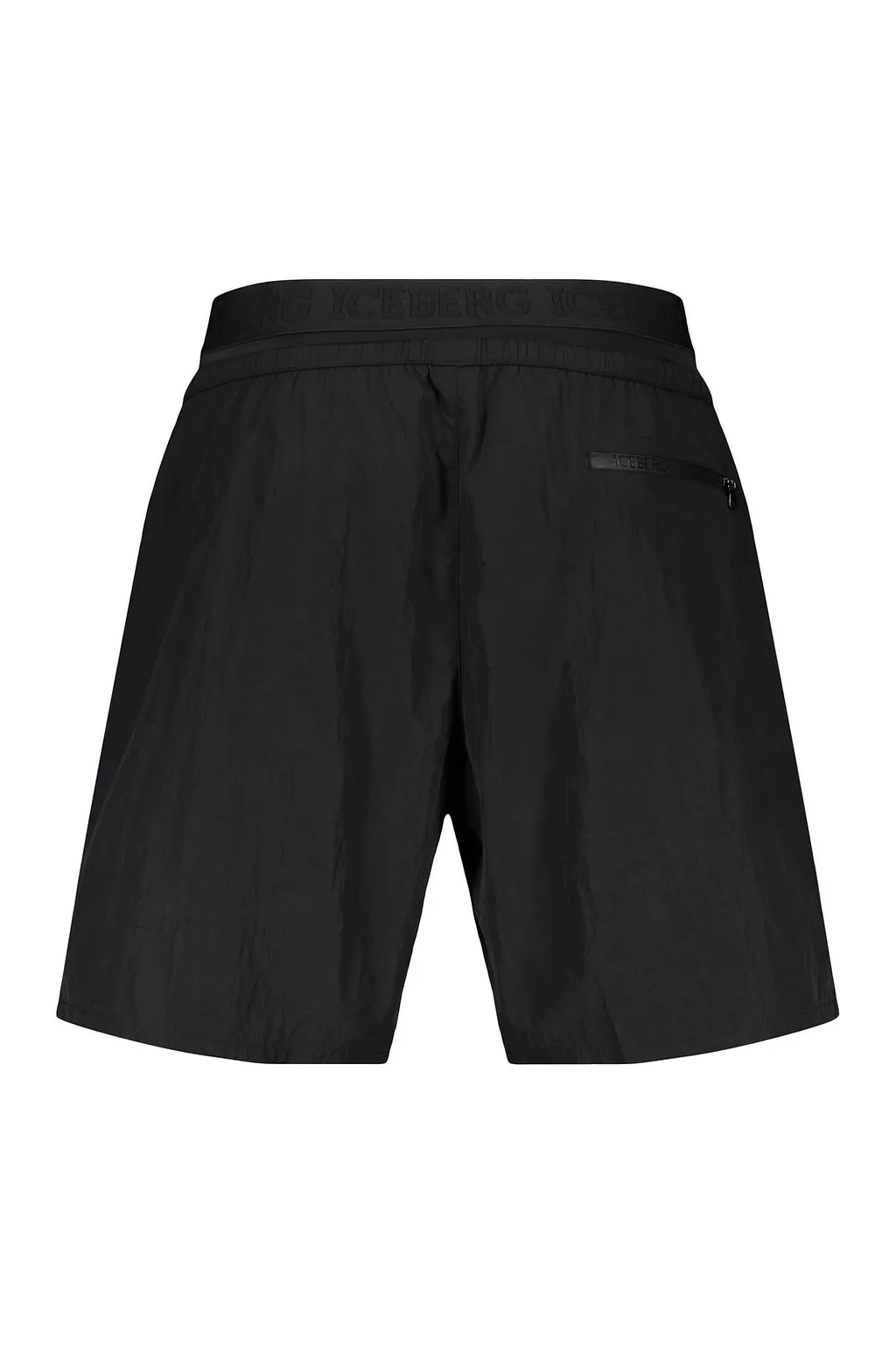 Iceberg Logo Patch Swim Shorts