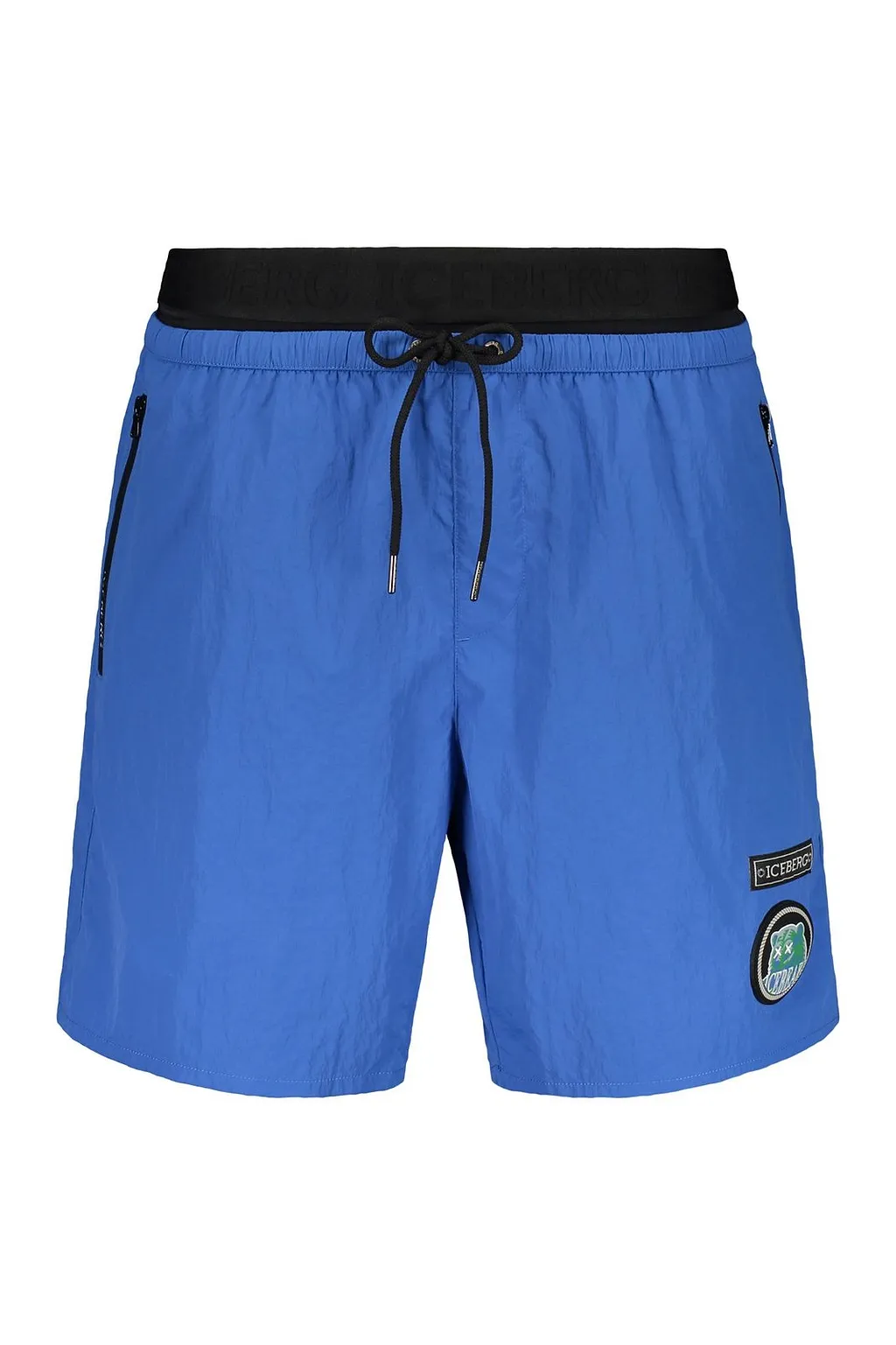 Iceberg Logo Patch Swim Shorts