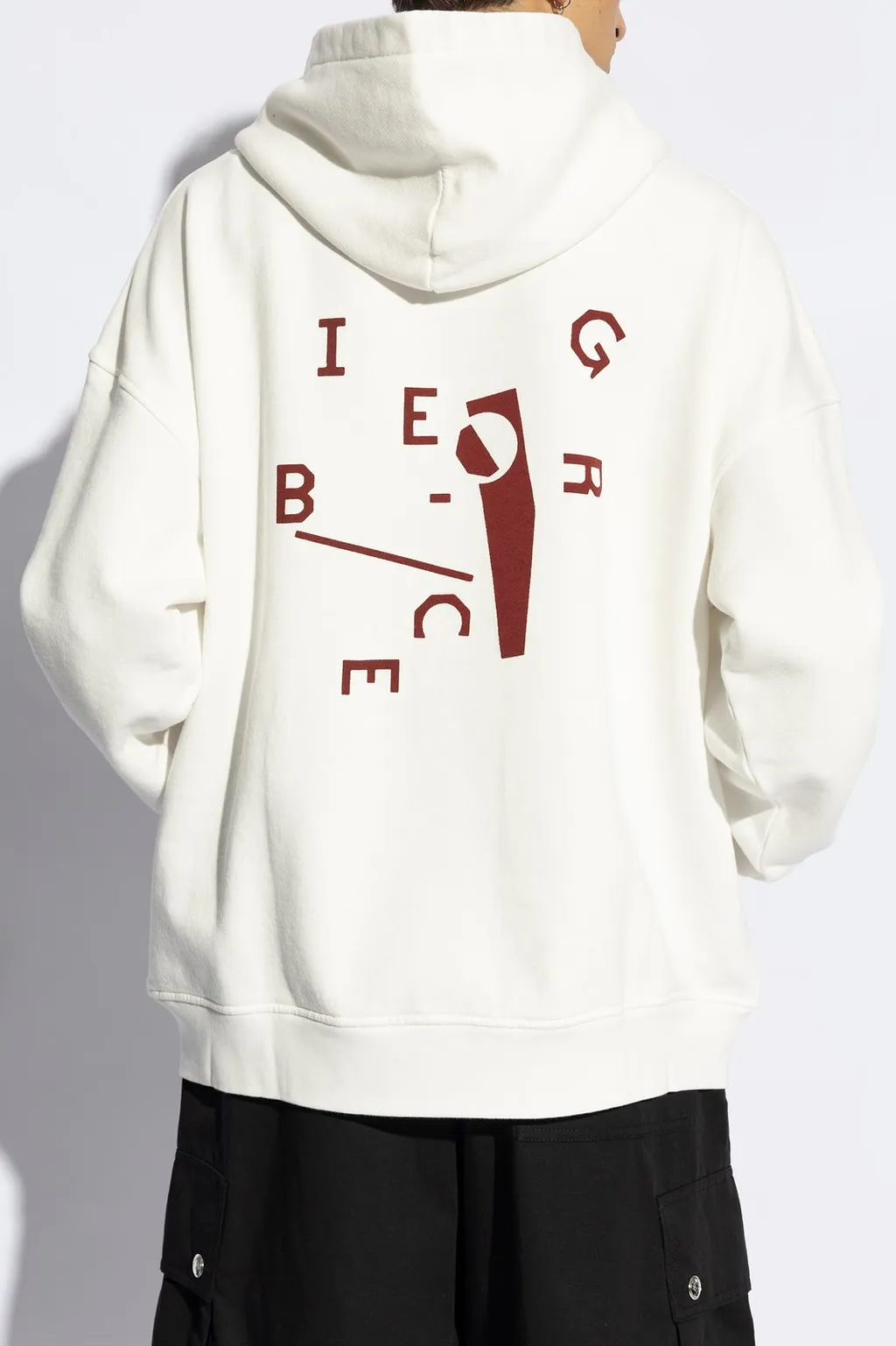 Iceberg Logo Printed Hoodie