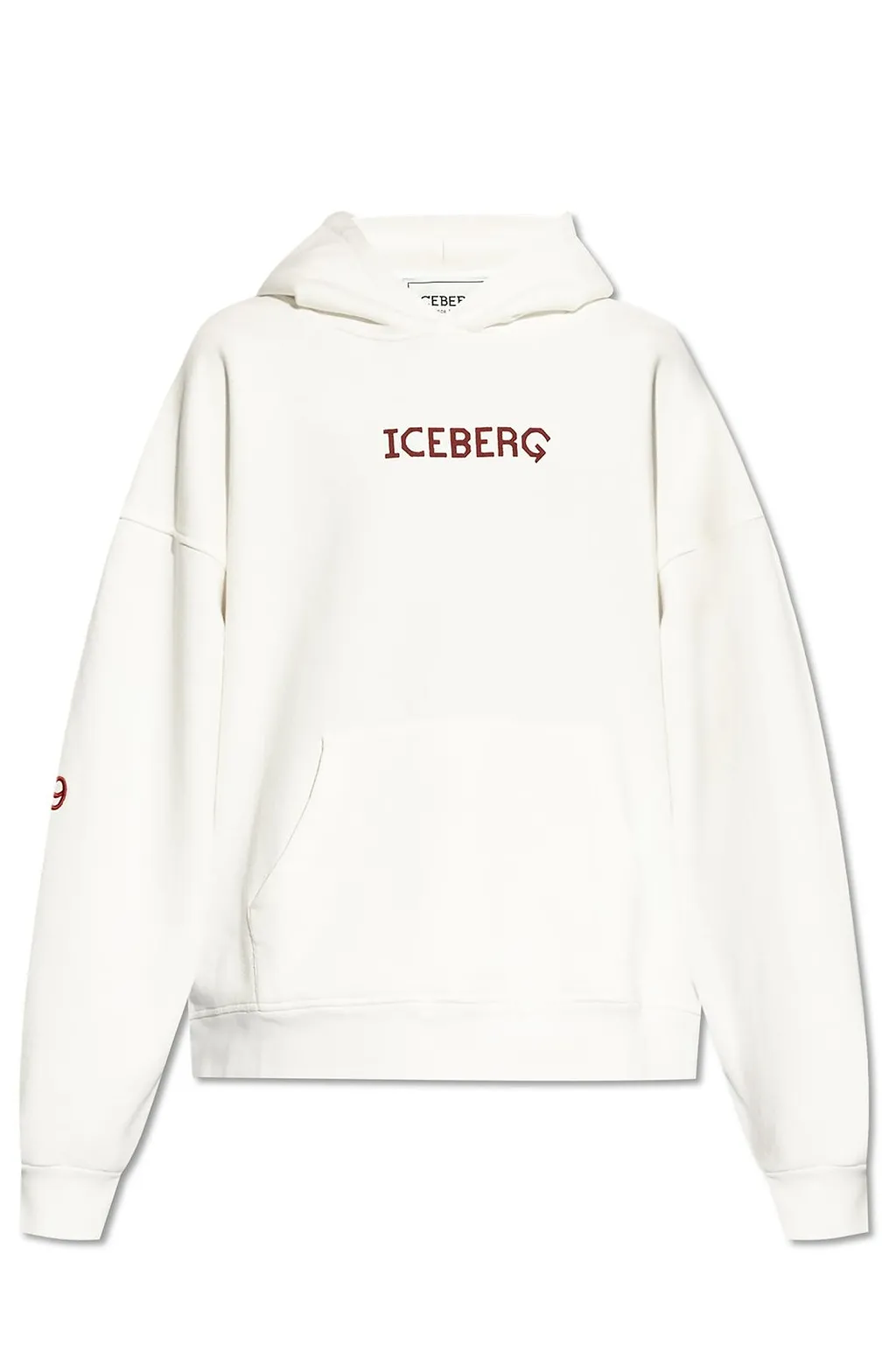 Iceberg Logo Printed Hoodie