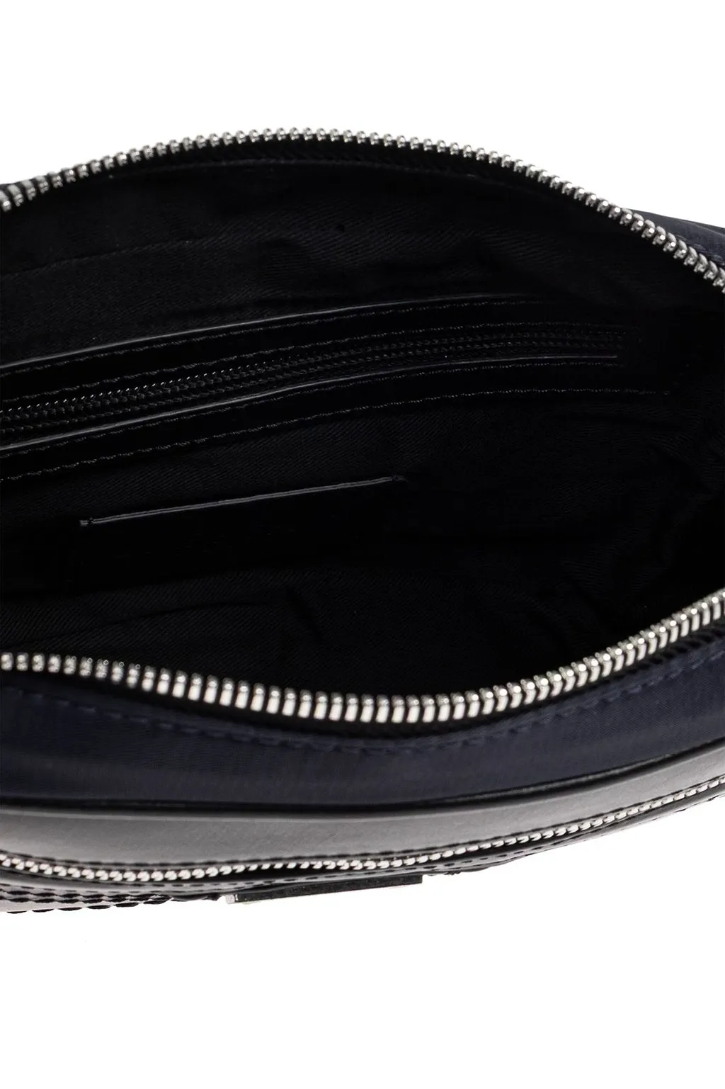 Iceberg Logo Zip Pocket Shoulder Bag