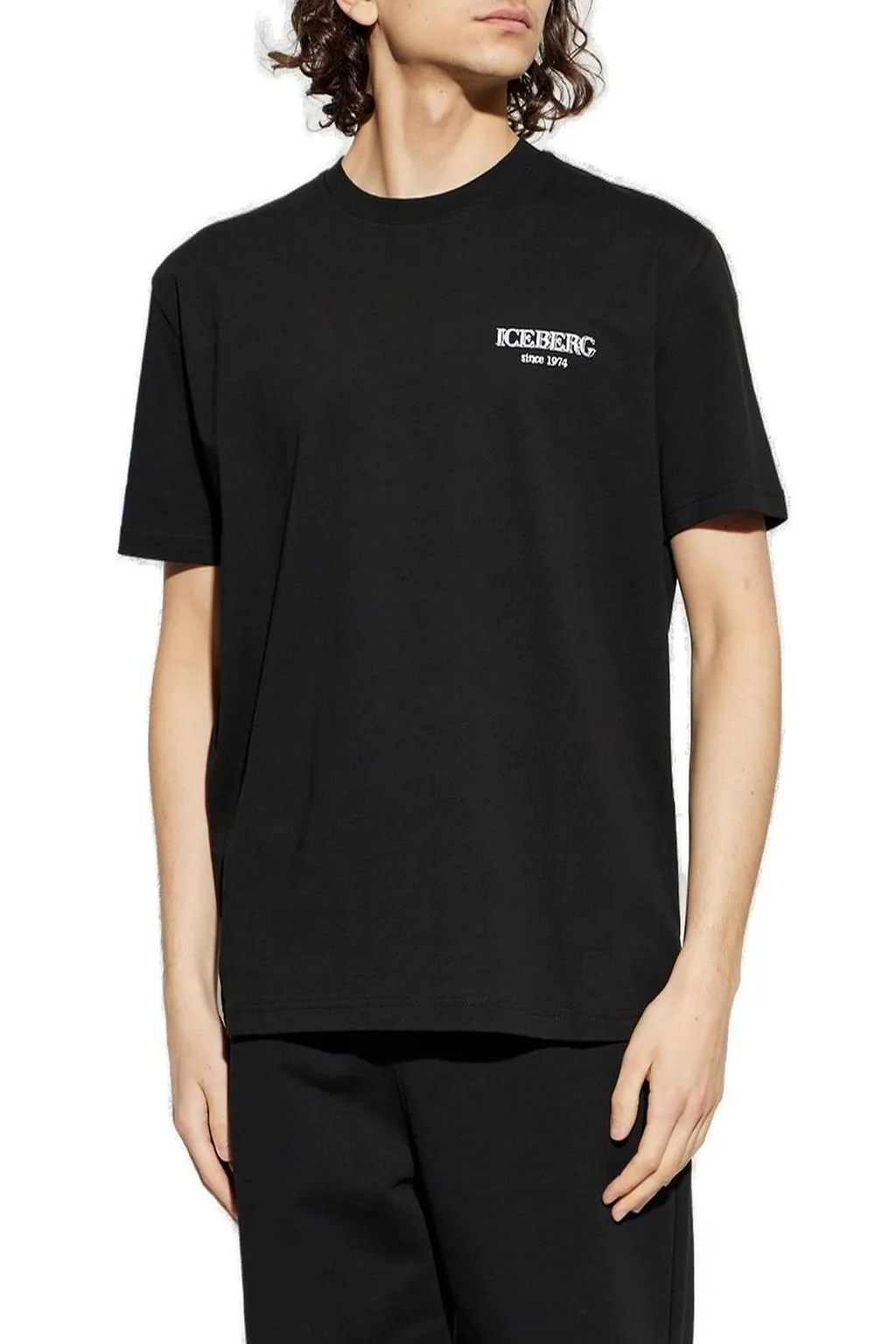 Iceberg Print Crewneck T-Shirt