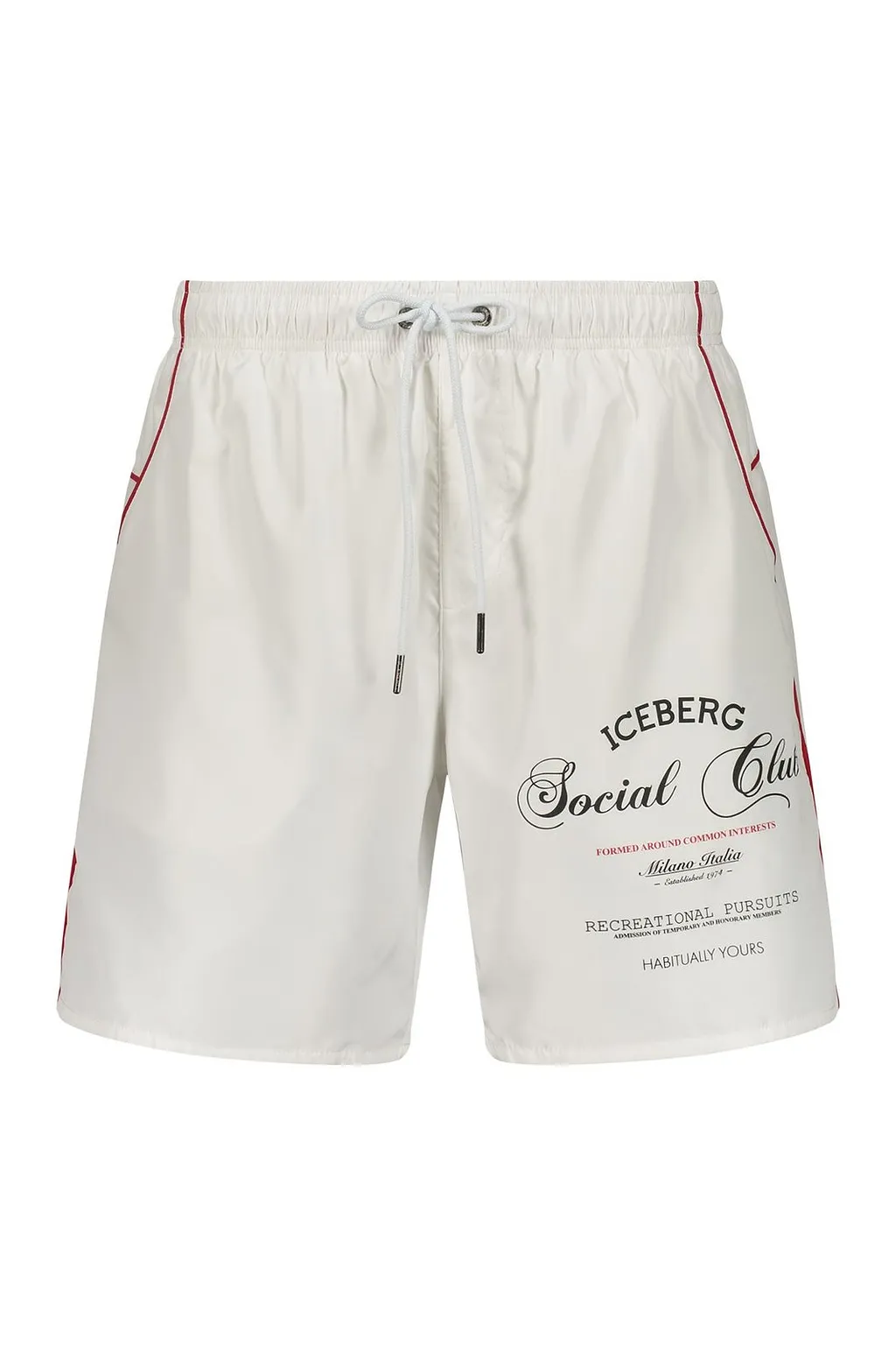 Iceberg Social Club Logo Swim Shorts