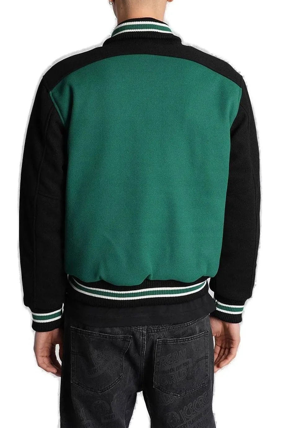 Icecream Logo Detail Buttoned Jacket