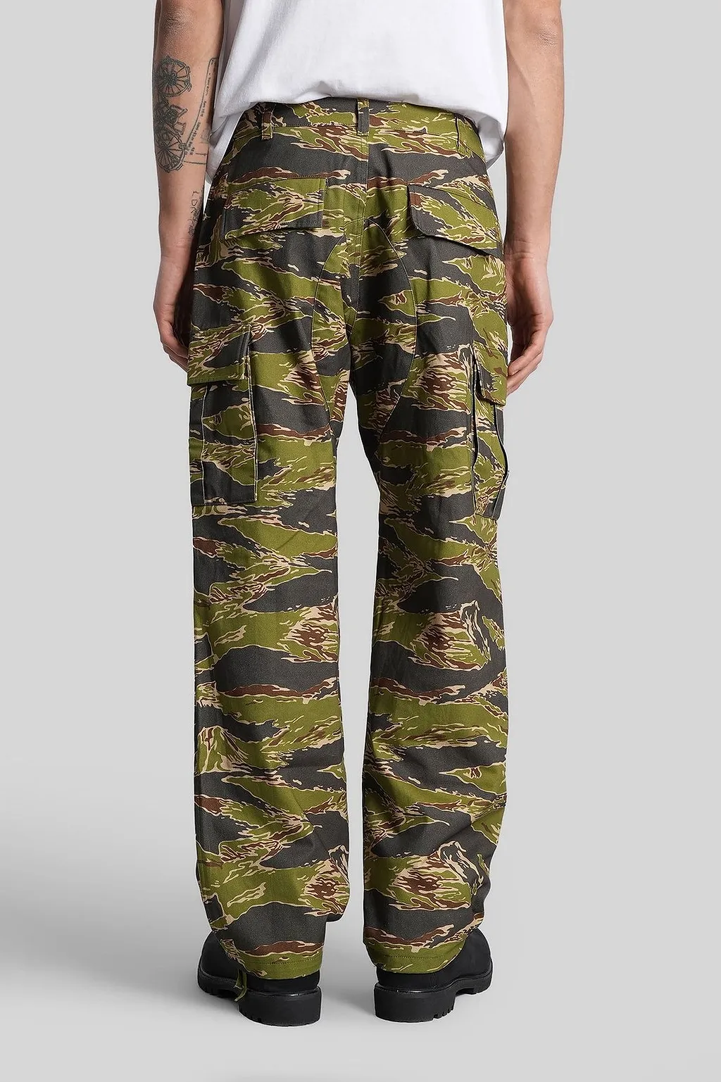 Icecream Logo Print Patch Pocket Trousers