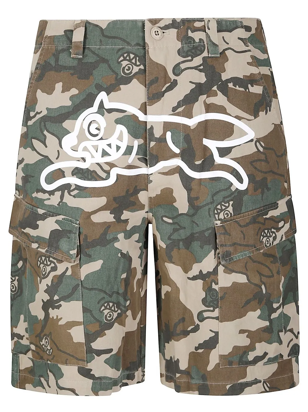 Running Dog Camo Cargo Shorts