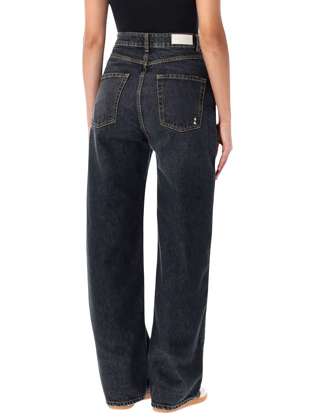 Icon Denim Poppy High-Rise Wide-Leg Jeans