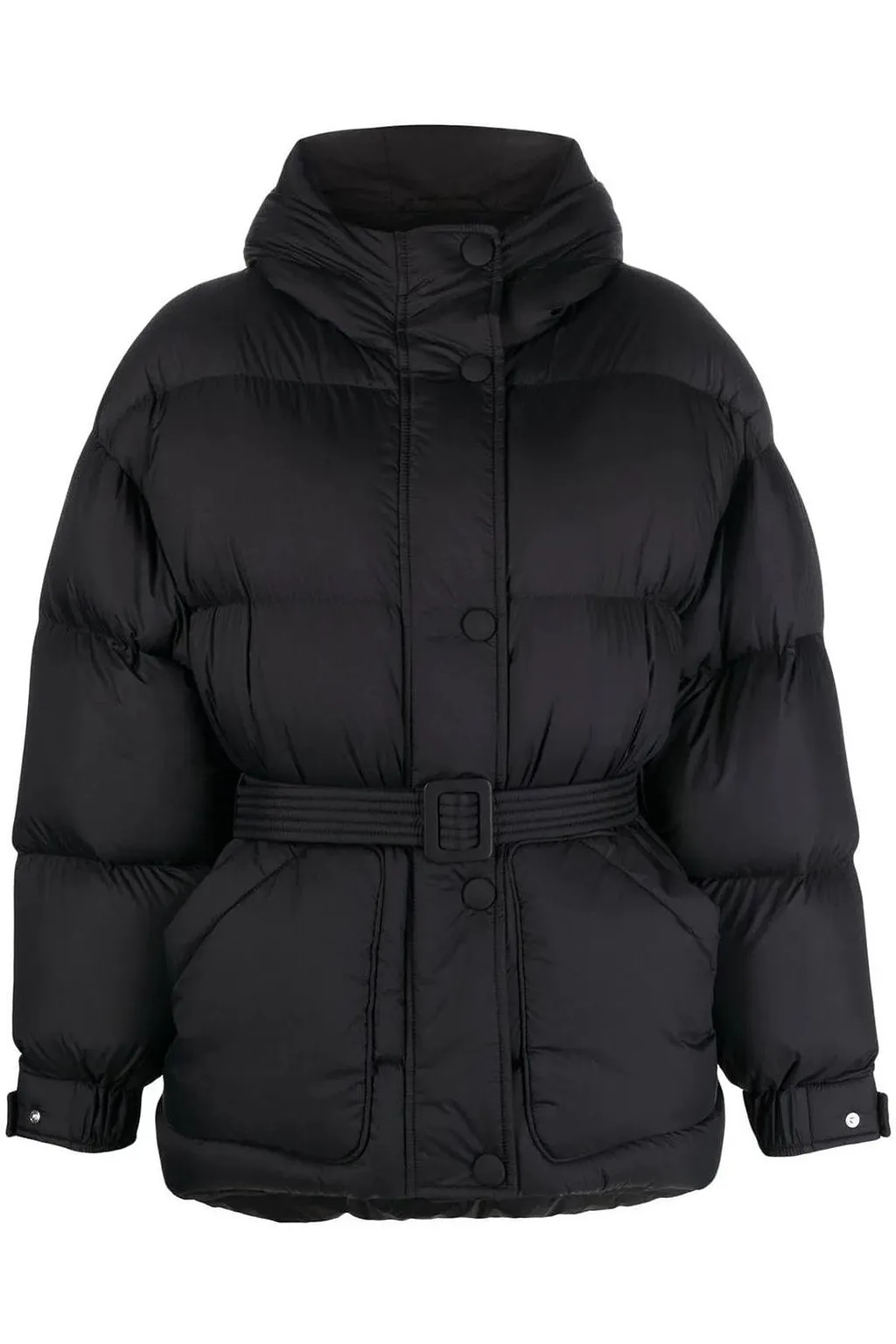Michlin Belted Puffer Jacket