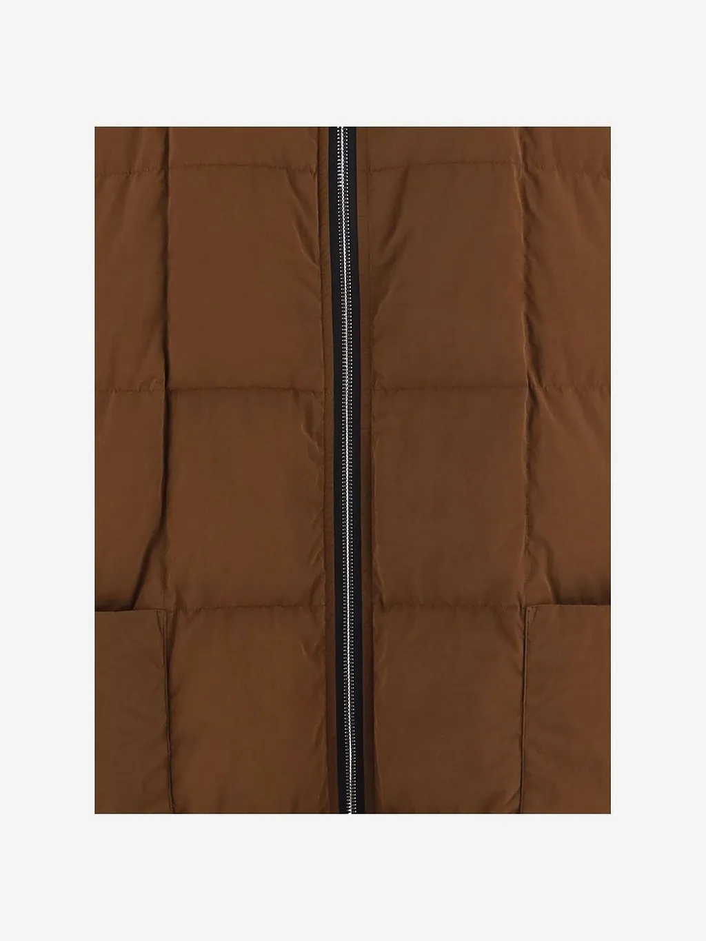 Pyramide Hooded Quilted Coat