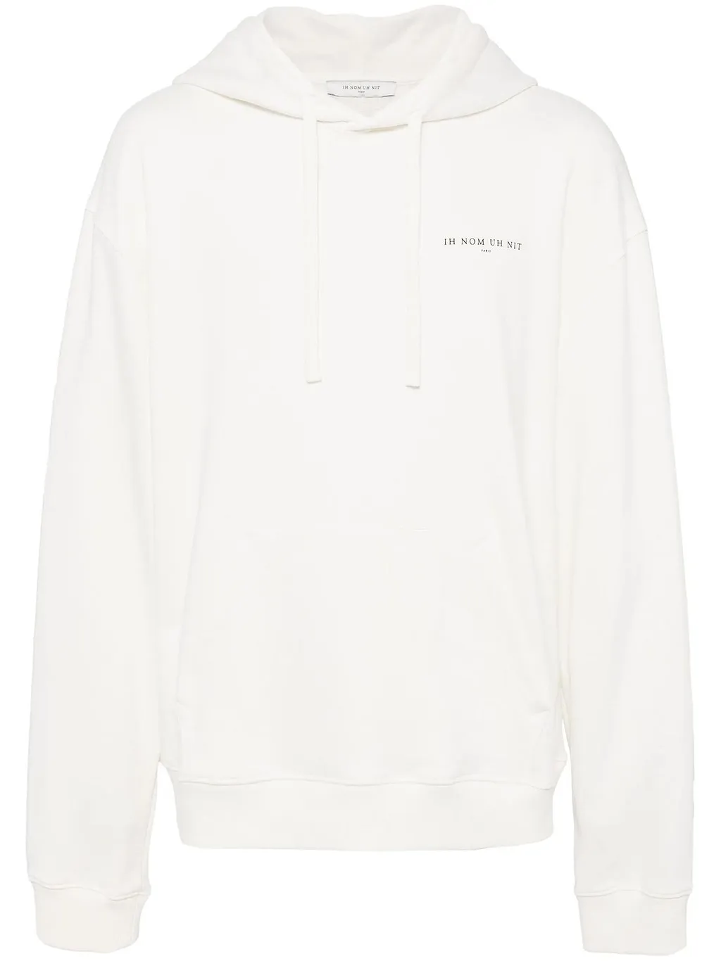 Logo Printed Drawstring Hoodie