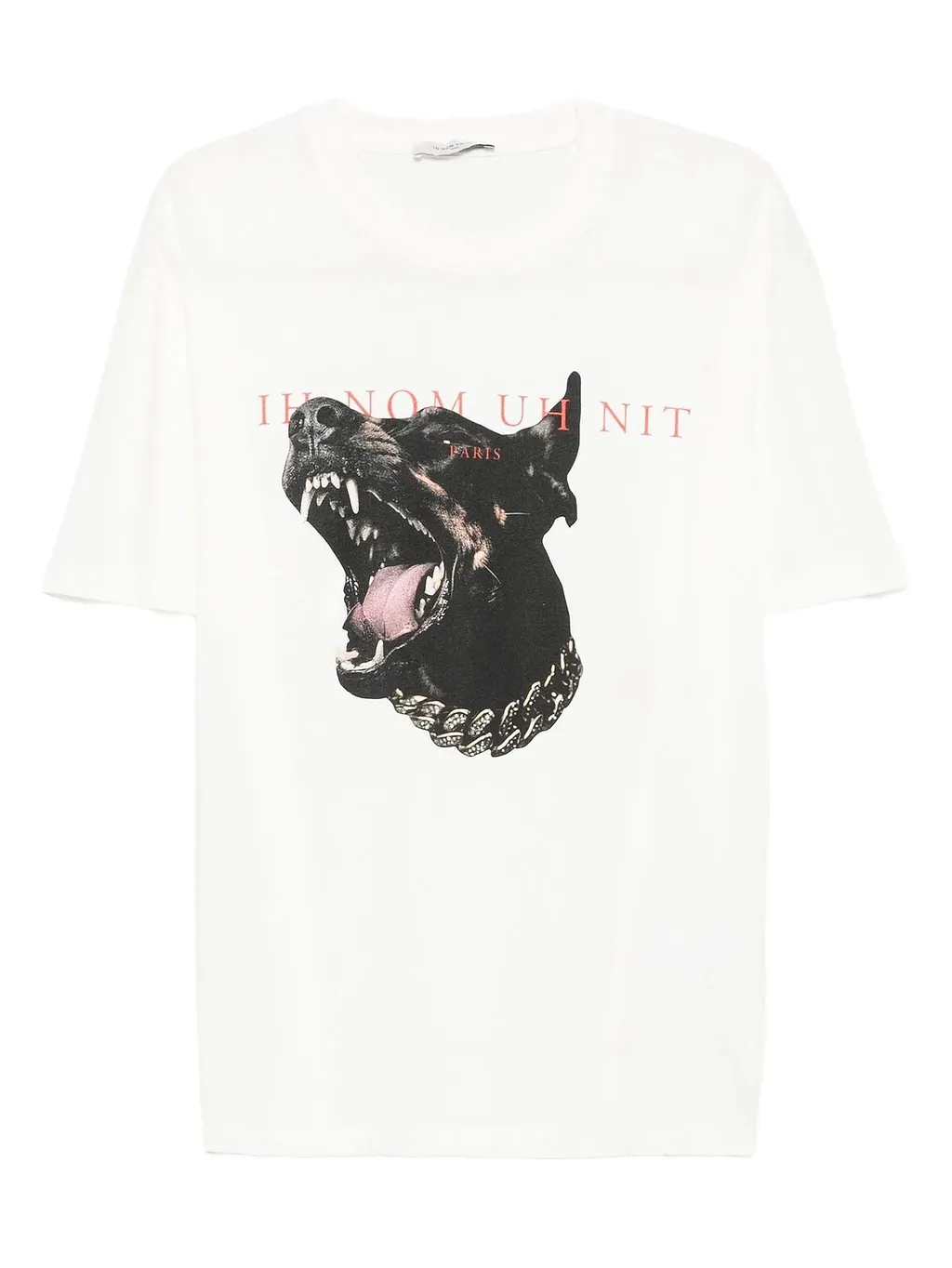 Ih Nom Uh Nit Logo Printed Crewneck T-Shirt