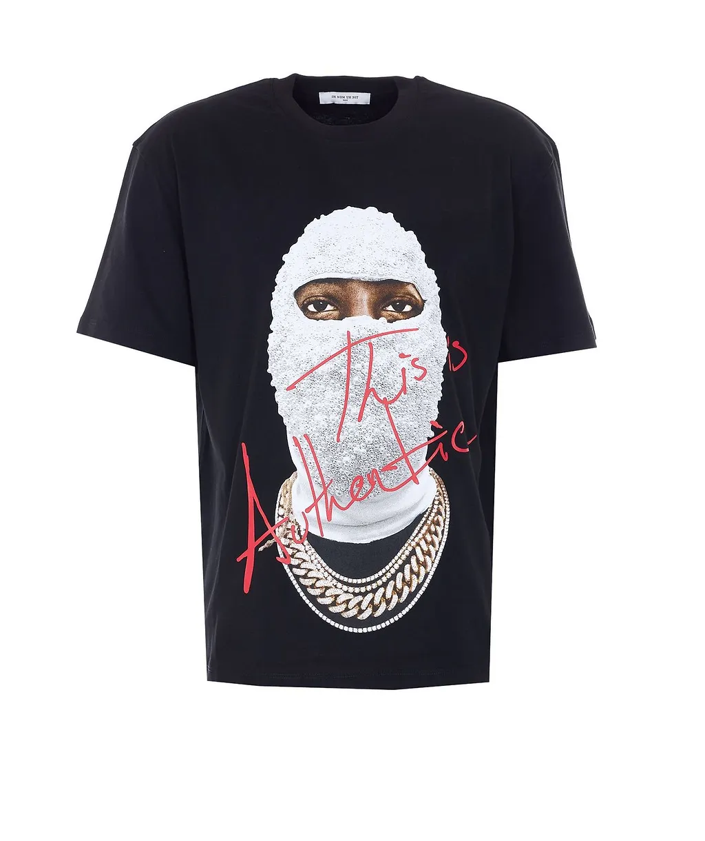 Ih Nom Uh Nit Graphic Printed Crewneck T-Shirt