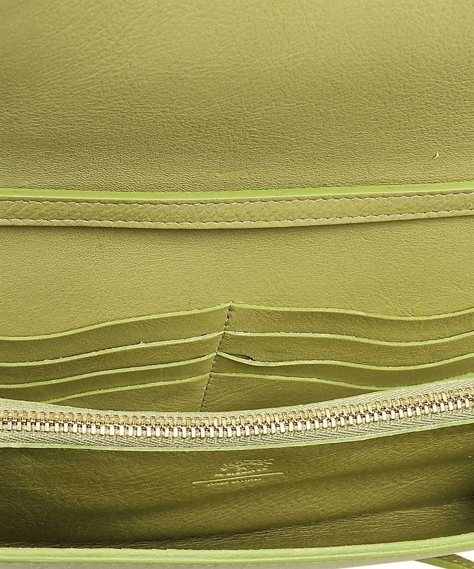 Il Bisonte Flap Leather Clutch Bag