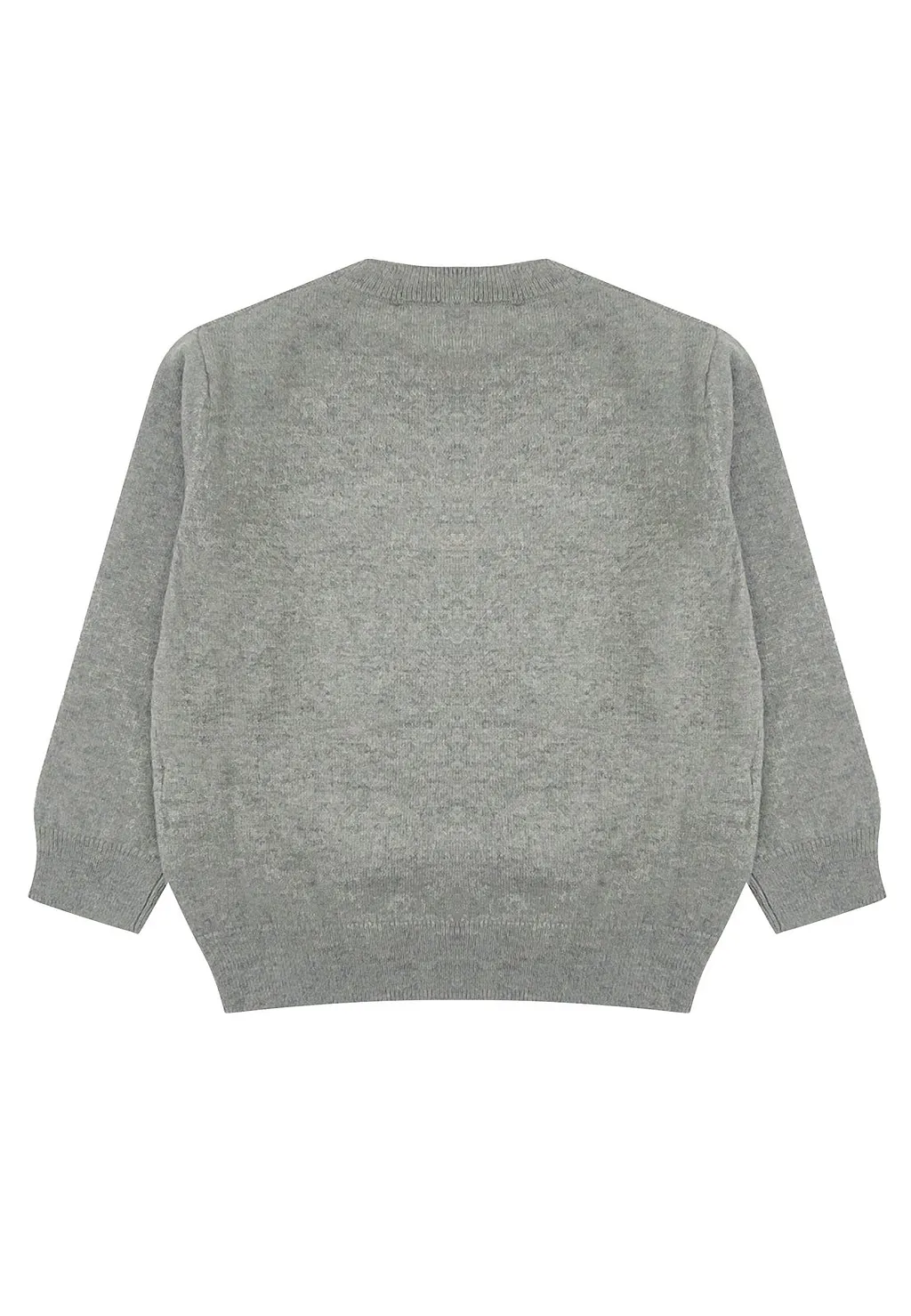 Il Gufo Bear Inlay Crewneck Jumper