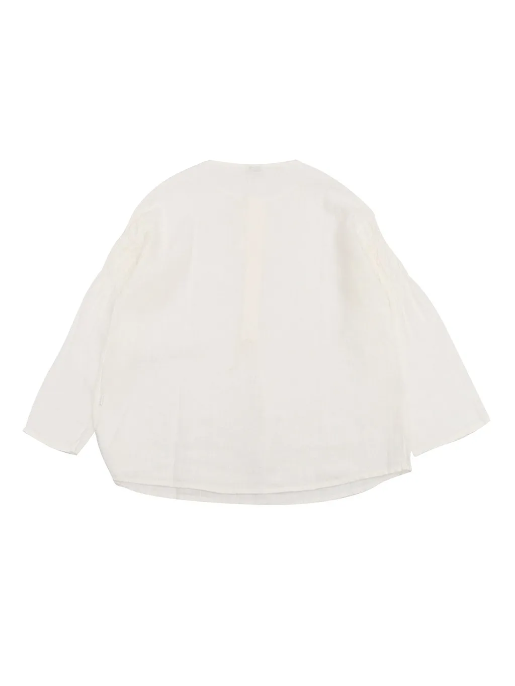Il Gufo Bell-Sleeve Crewneck Blouse