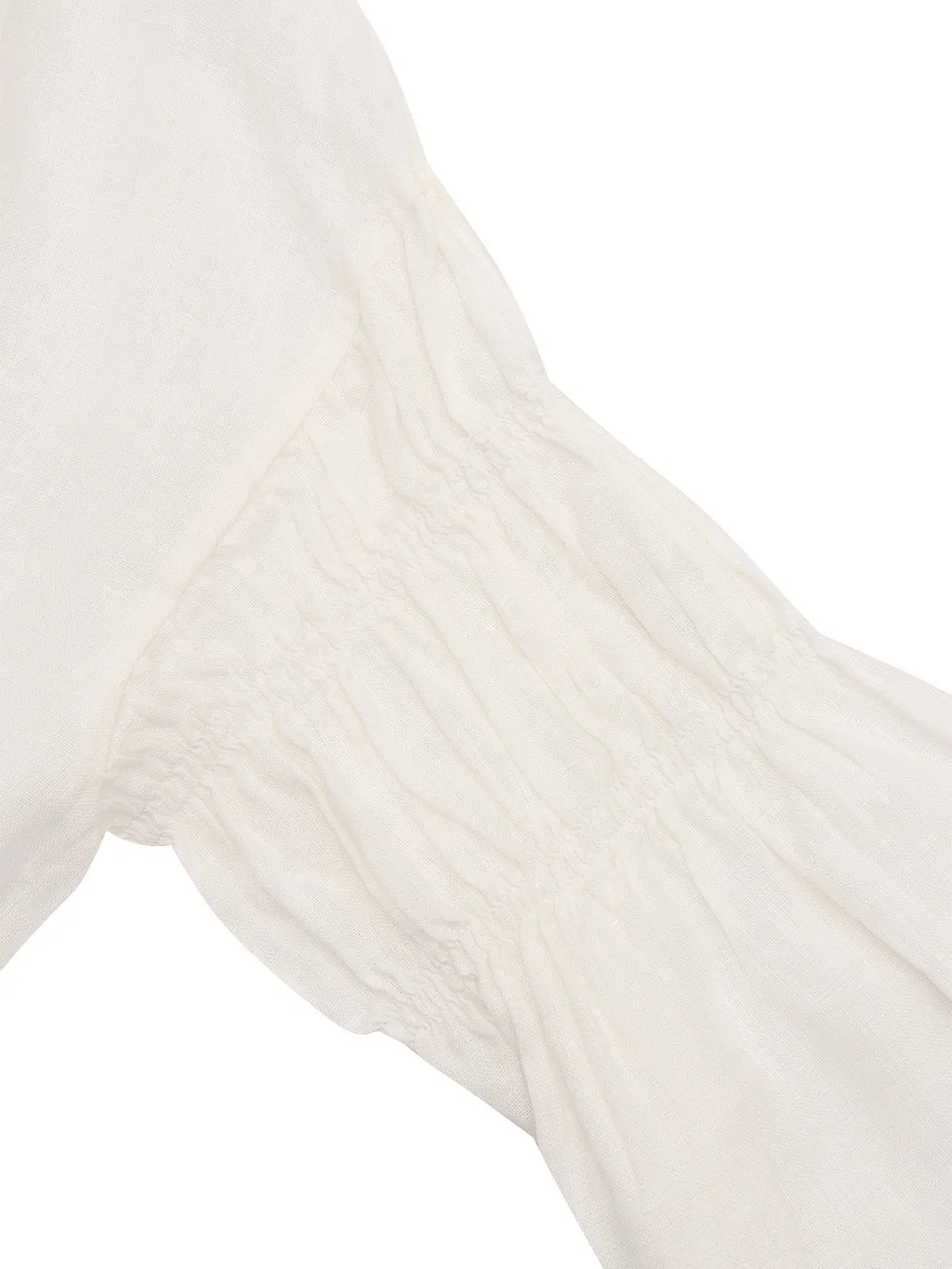 Il Gufo Bell-Sleeve Crewneck Blouse