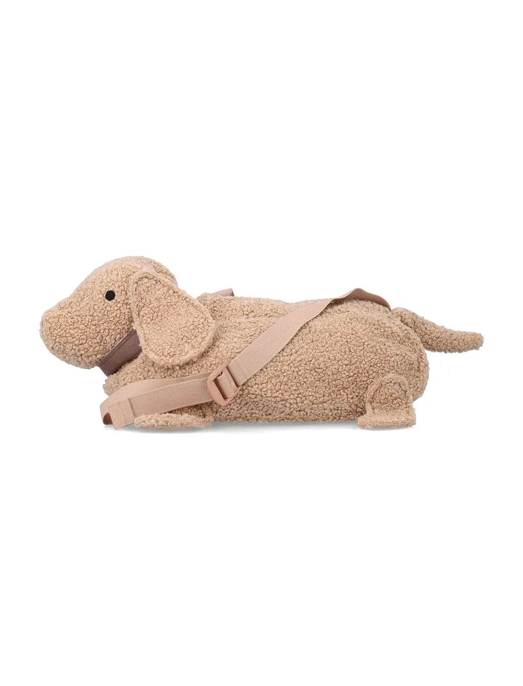 Il Gufo Bouclé Dachshund Bag