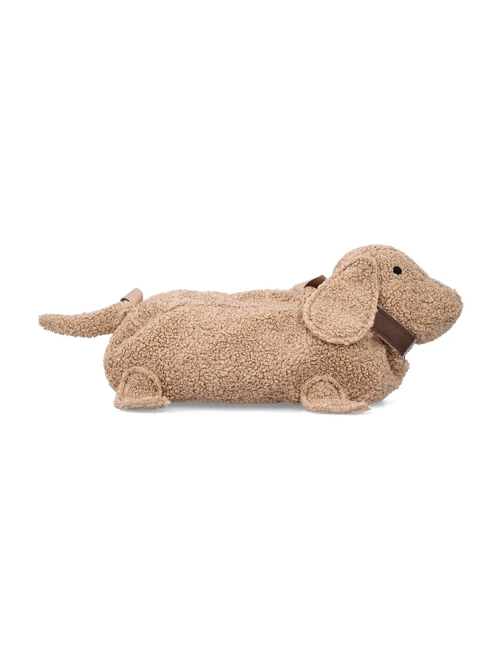 Il Gufo Bouclé Dachshund Bag