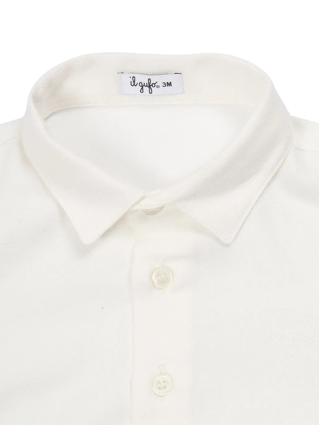 Il Gufo Button Detailed Long-Sleeved Rompers