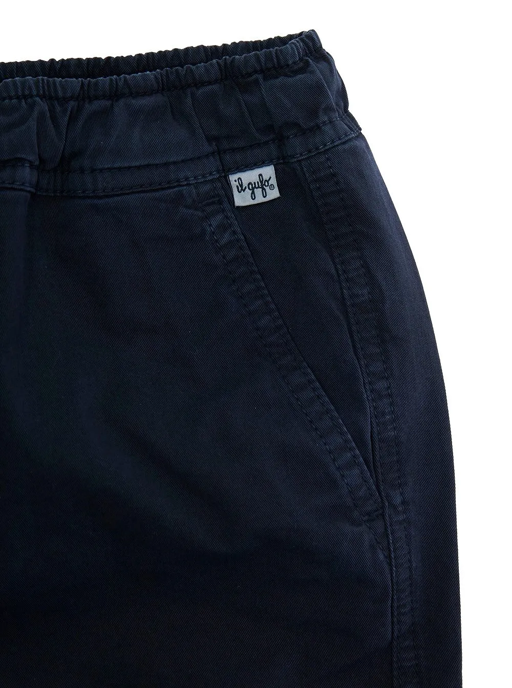 Il Gufo Carrot Fit Gabardine Trousers