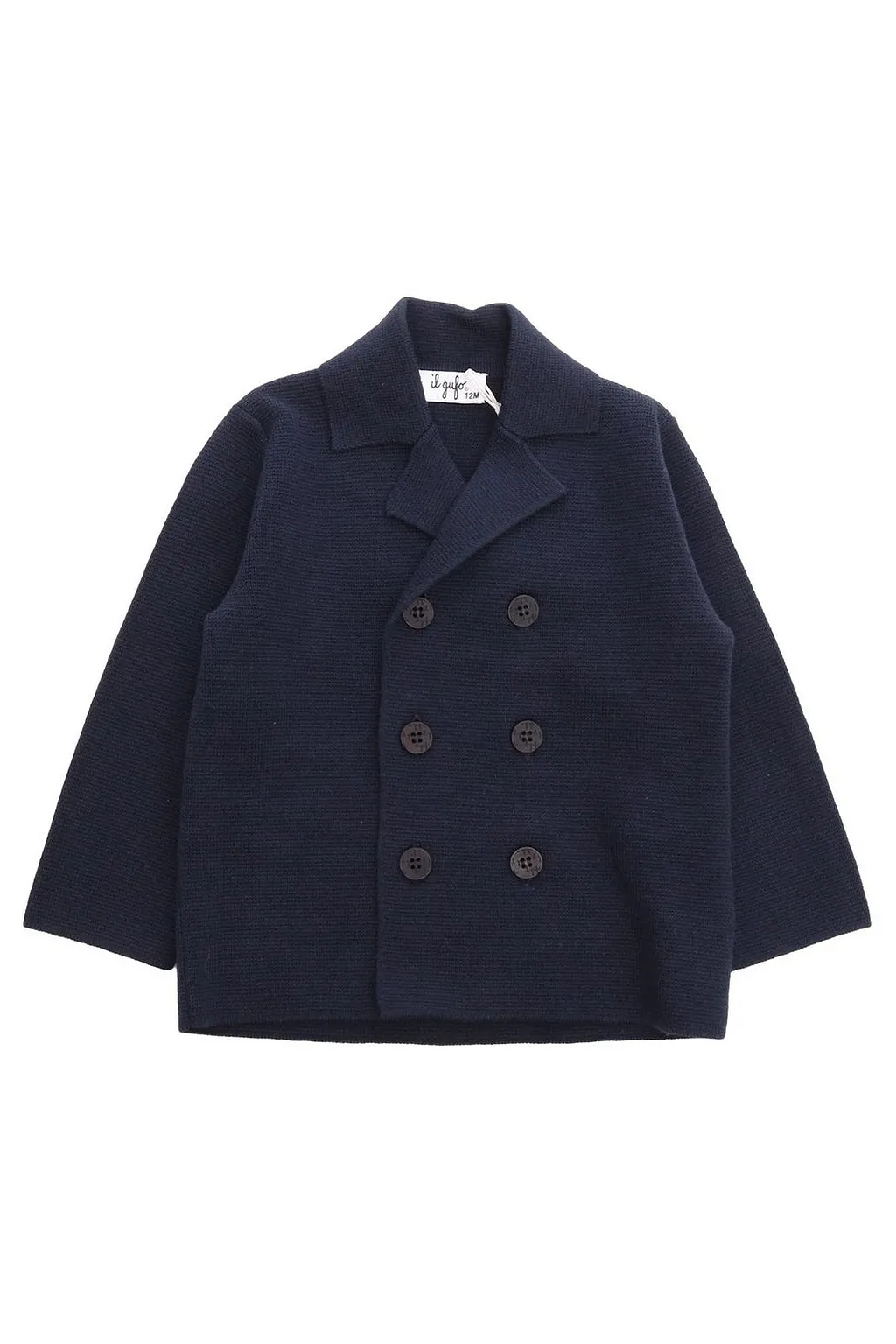 Il Gufo Double Breasted Straight Hem Blazer