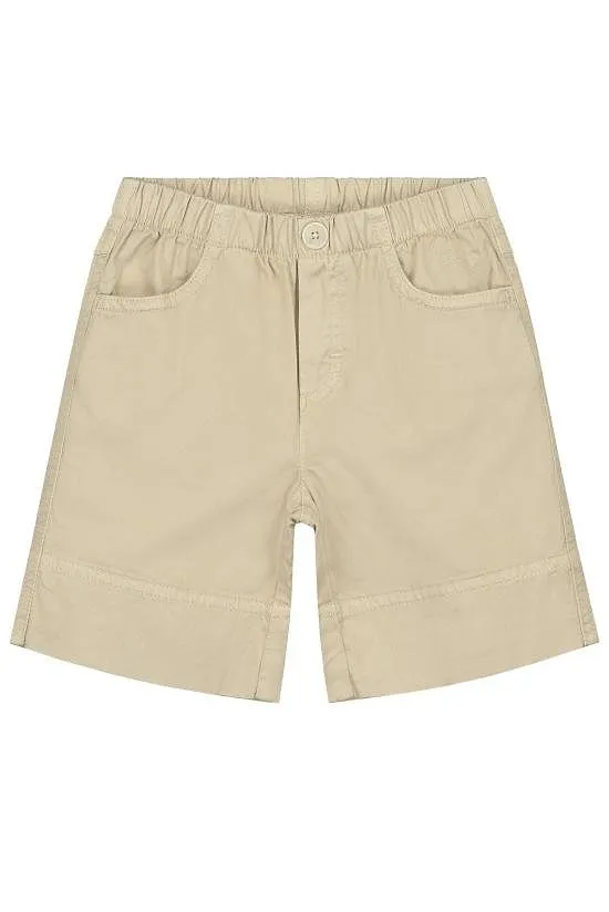 Il Gufo Elasticated Waistband Bermuda Shorts