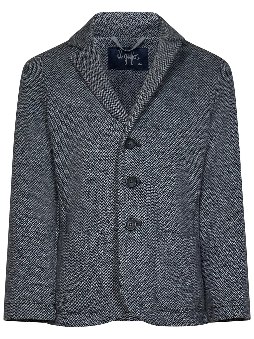 Il Gufo Herringbone Patterned Blazer