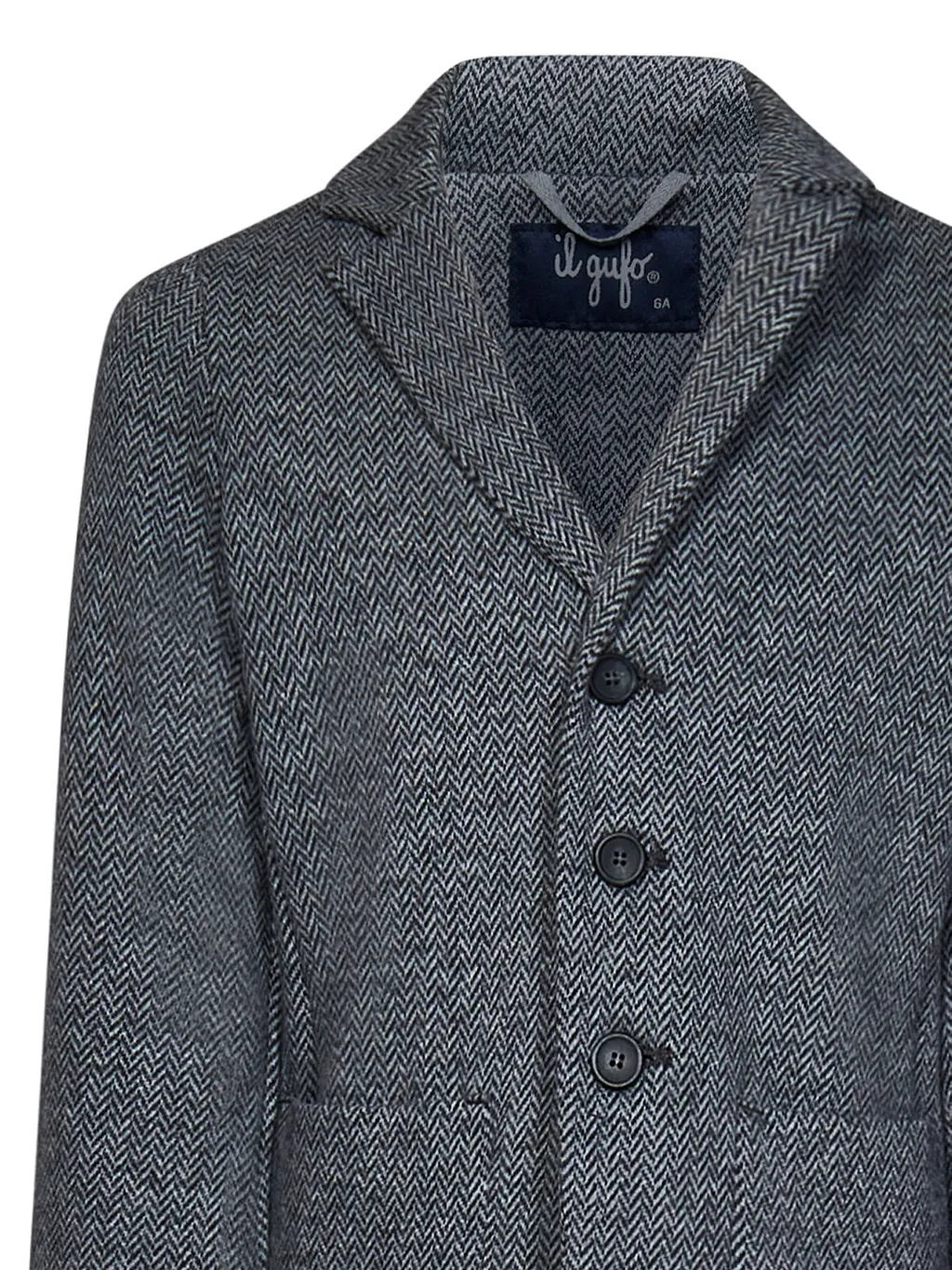 Il Gufo Herringbone Patterned Blazer