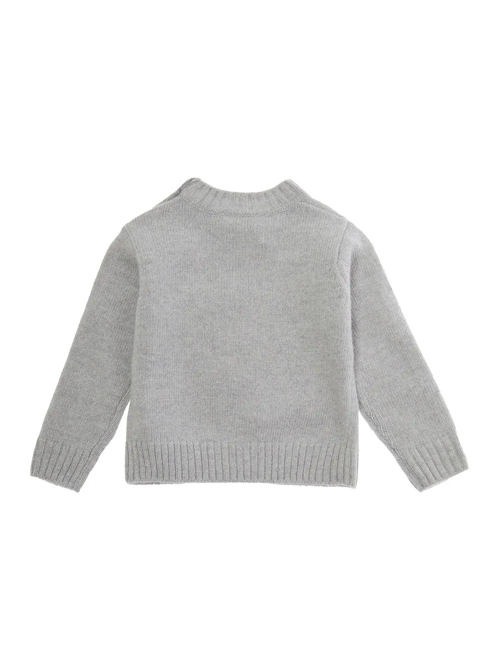 Il Gufo Lion Embroidered Jumper