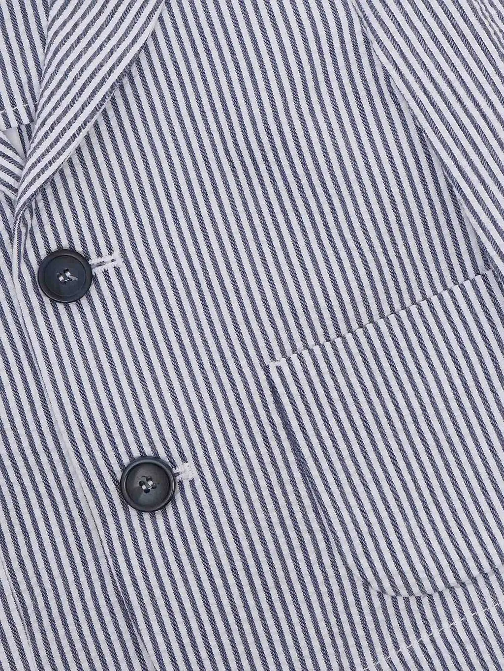 Il Gufo Striped Single-Breasted Blazer