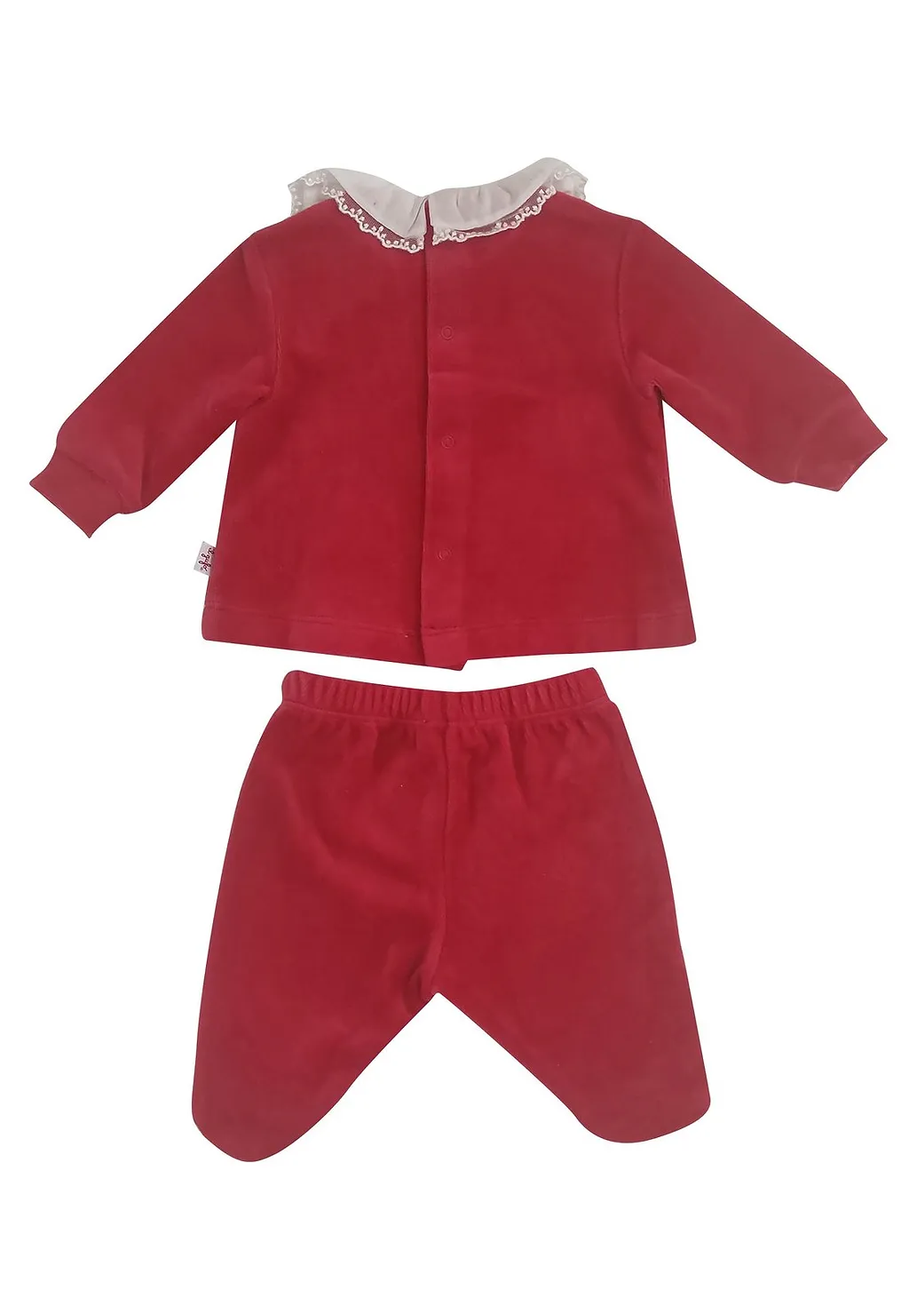 Il Gufo Two Piece Velvet Trousers Set