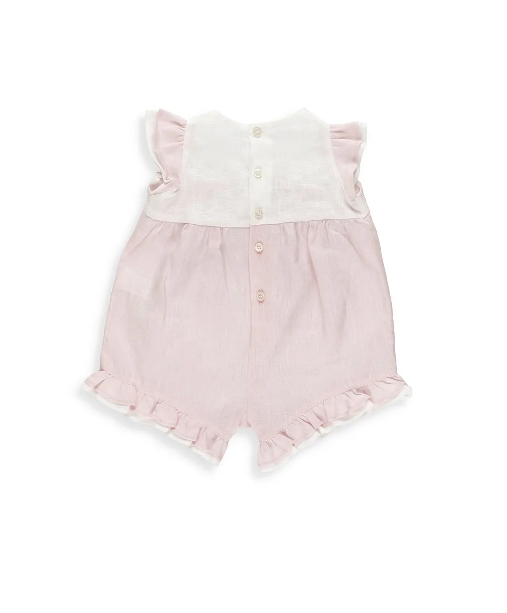 Il Gufo Two-Toned Crewneck Shorties