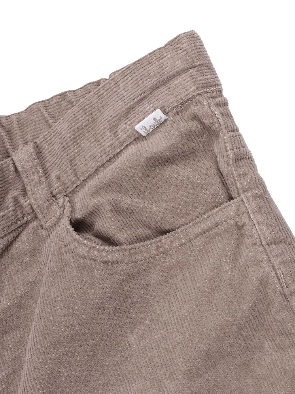 Il Gufo Velvet Straight Leg Pants