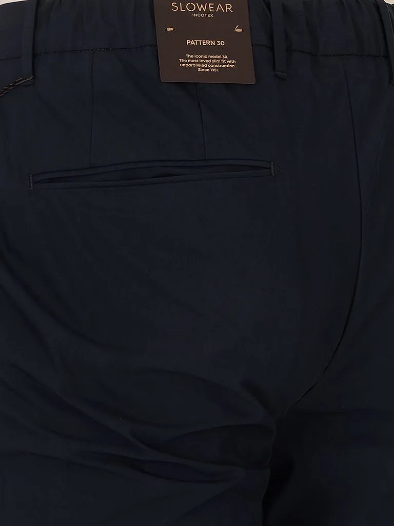 Incotex Teknotela Logo Patch Slim-Fit Pants