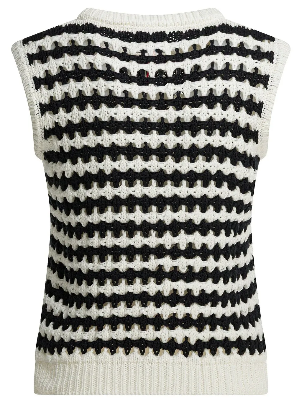 Striped Knitted Vest