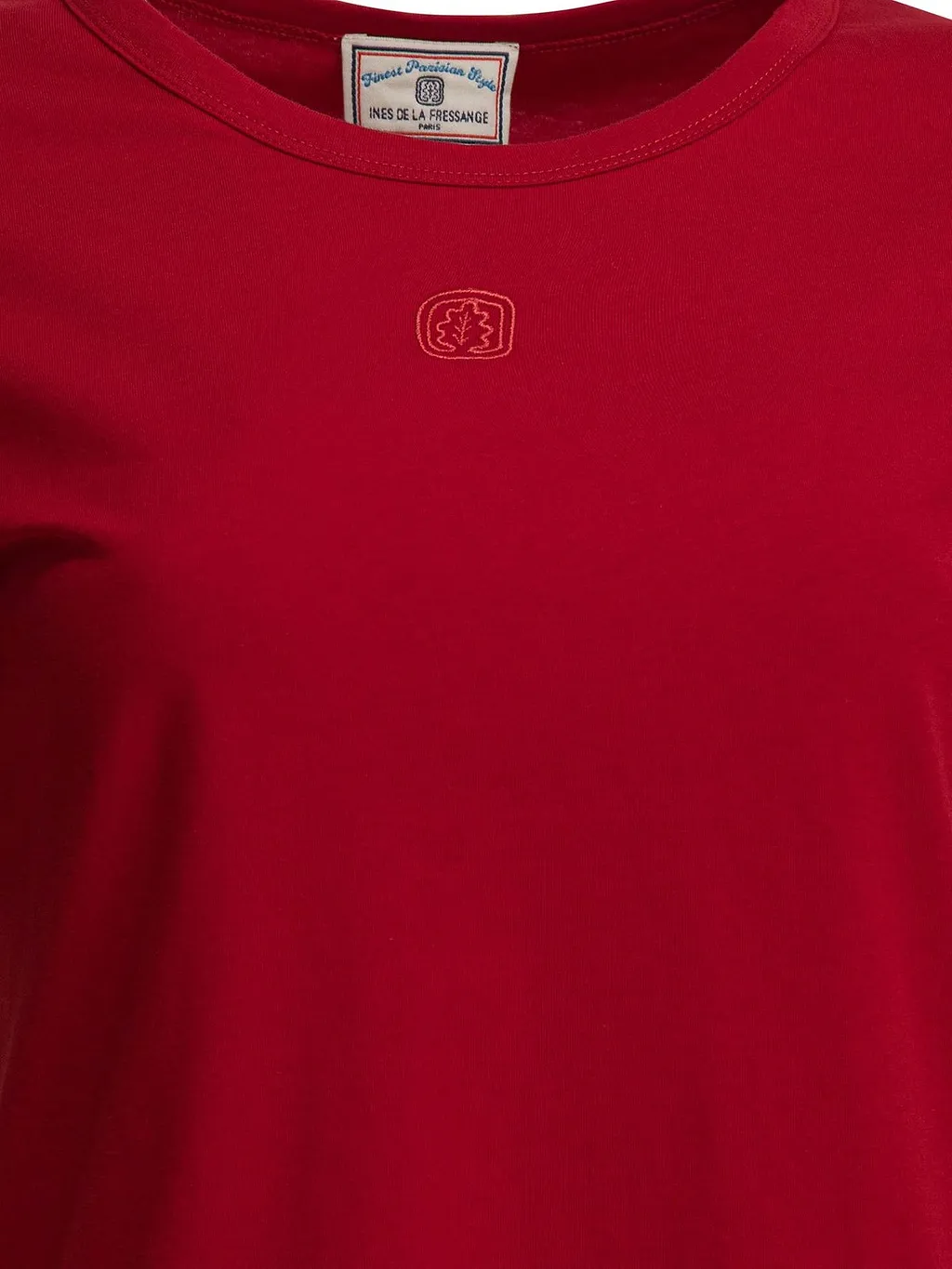 Ines De La Fressange Logo Crewneck T-Shirt