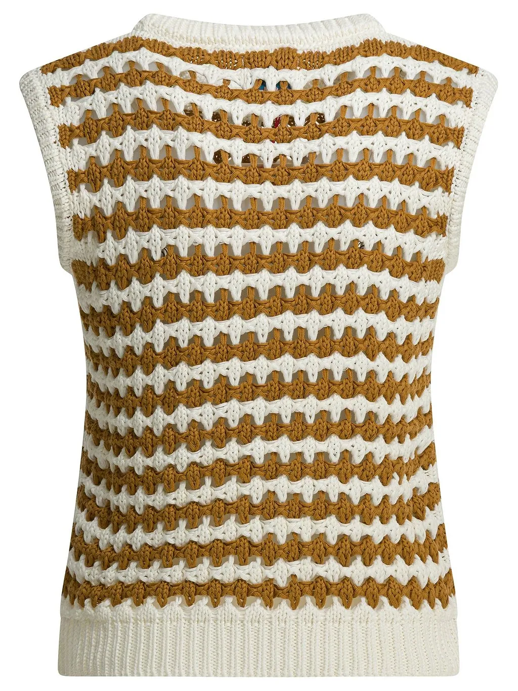 Striped Knitted Vest